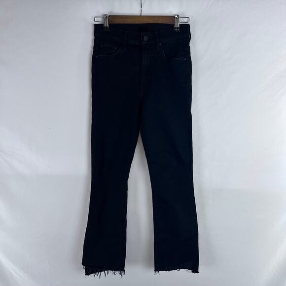 MOther Denim Insider Crop Step Fray Night in Paris Women's Jeans Size 26 $248 - Picture 3 of 14